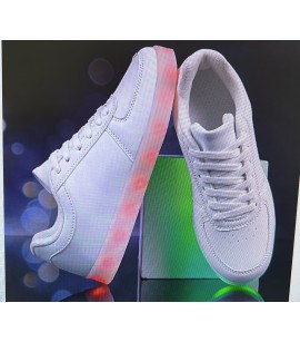 Women’s & Boys LED Sneakers with USB Charging. 8000 Pairs. EXW Los Angeles